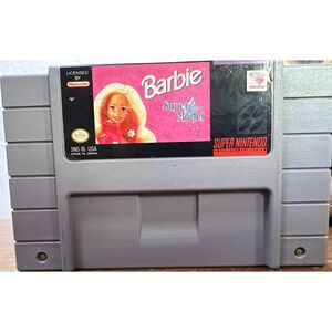 Vintage SNES Barbie Super Model